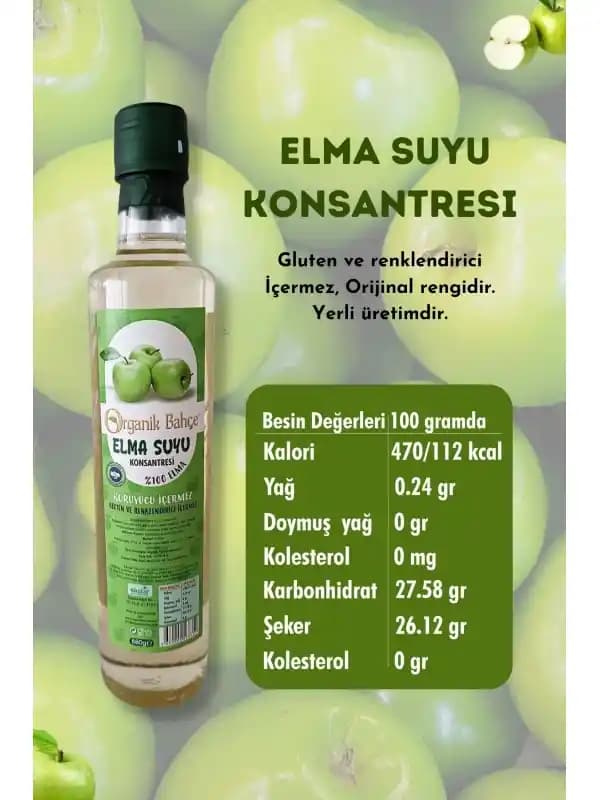 Organik Elma Suyu Konsantresi Seçimi ve Özellikleri: Sağlıklı ve Doğal Bir İçerik