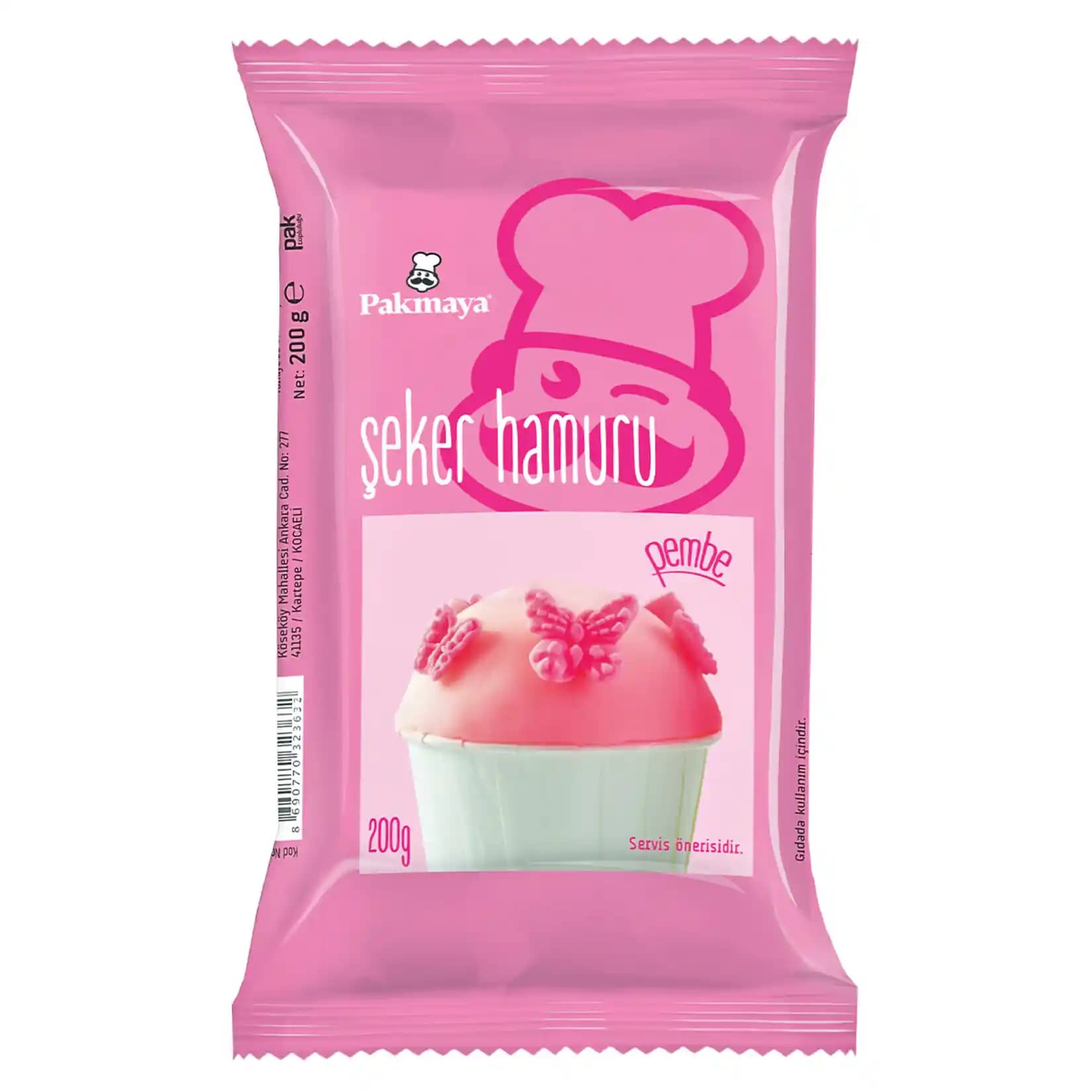 Pembe Renkli Şeker Hamuru: Pasta ve Kek Süsleme Sanatında Kullanım ve Özellikler