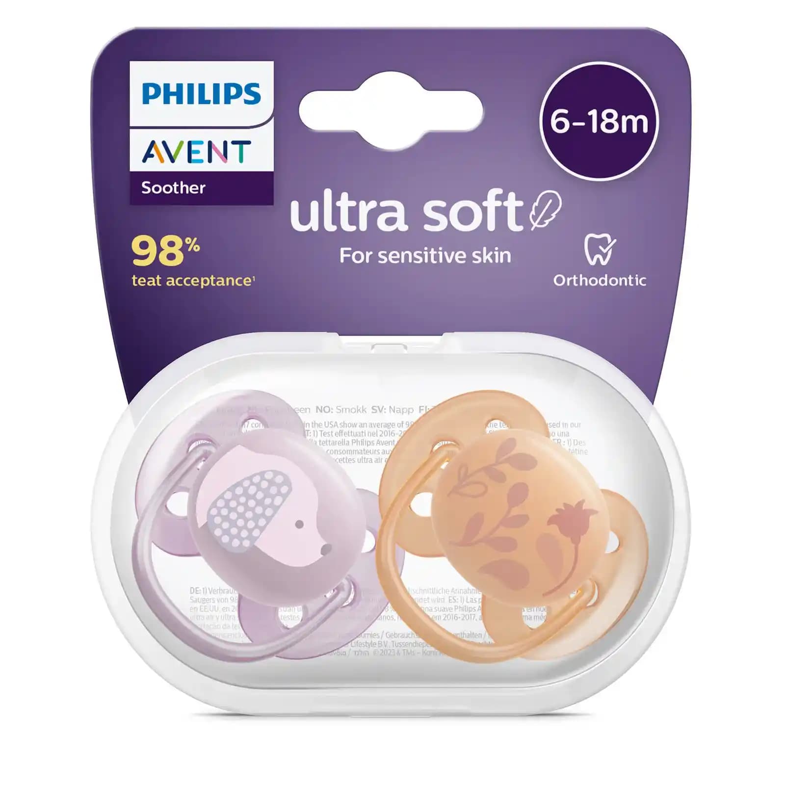 Philips Avent 6-18 Ay Arası Bebekler İçin Güvenli ve Konforlu Emzikler