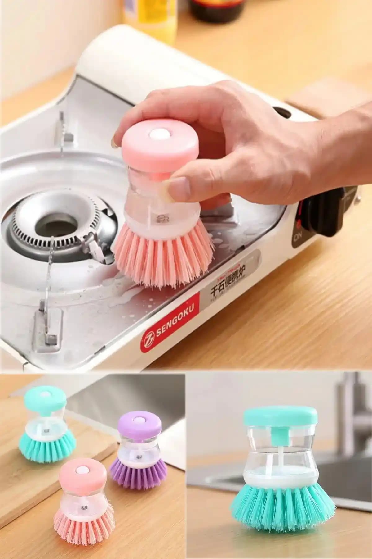 Pratik Bulaşık Fırçası: Ergonomik ve Hijyenik Mutfak Temizlik Çözümleri