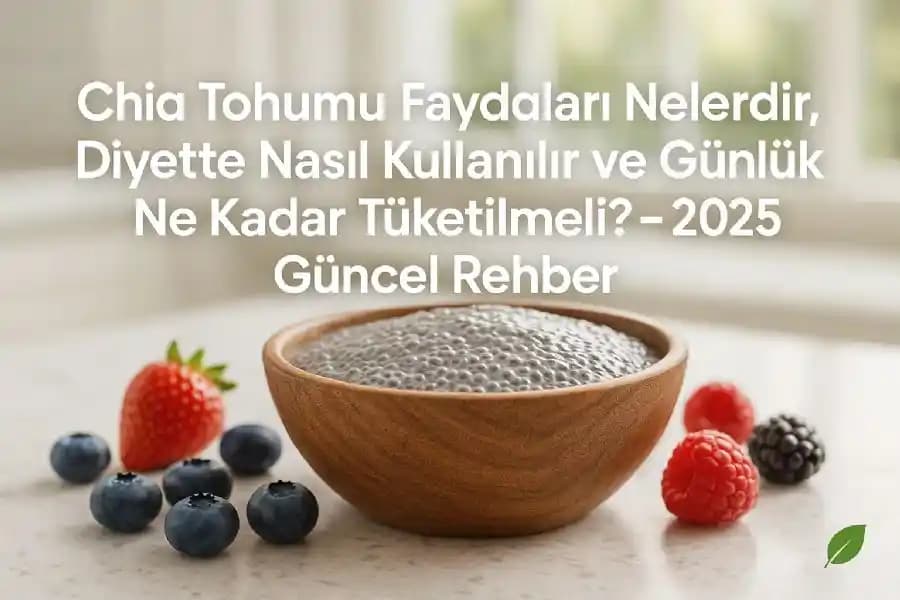 Sağlıklı Yaşam İçin Chia Tohumu Günlük Tüketim Rehberi ve Faydaları