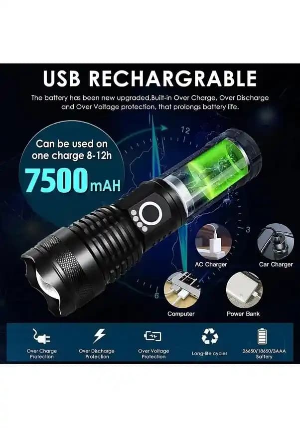 Şarj Edilebilir Ultra El Fenerleri: Yüksek Performanslı ve Dayanıklı Aydınlatma Çözümleri