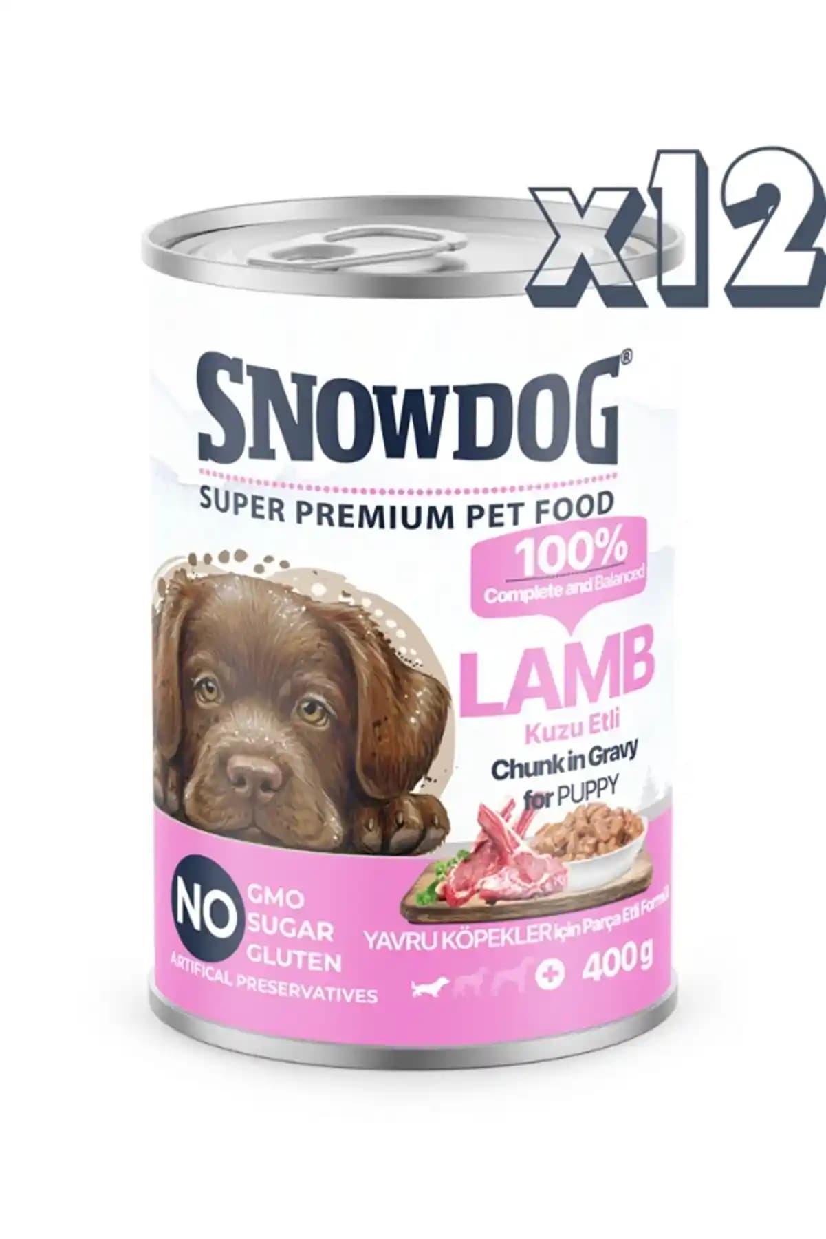 Snow Dog Etli Köpek Konservesi: Yüksek Proteinli Sağlıklı ve Pratik Köpek Yemeği Seçeneği