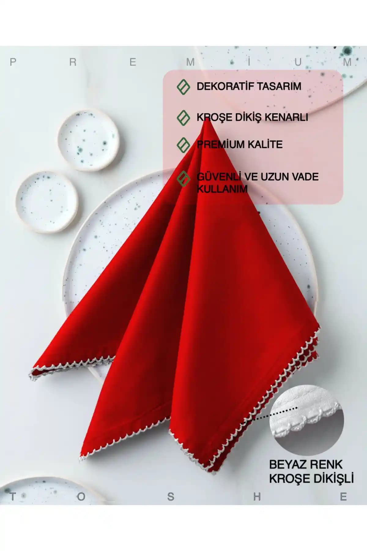 Sofra Düzeninde Servis Peçeteleri: Estetik ve İşlevselliği Bir Arada Sunan Detaylar