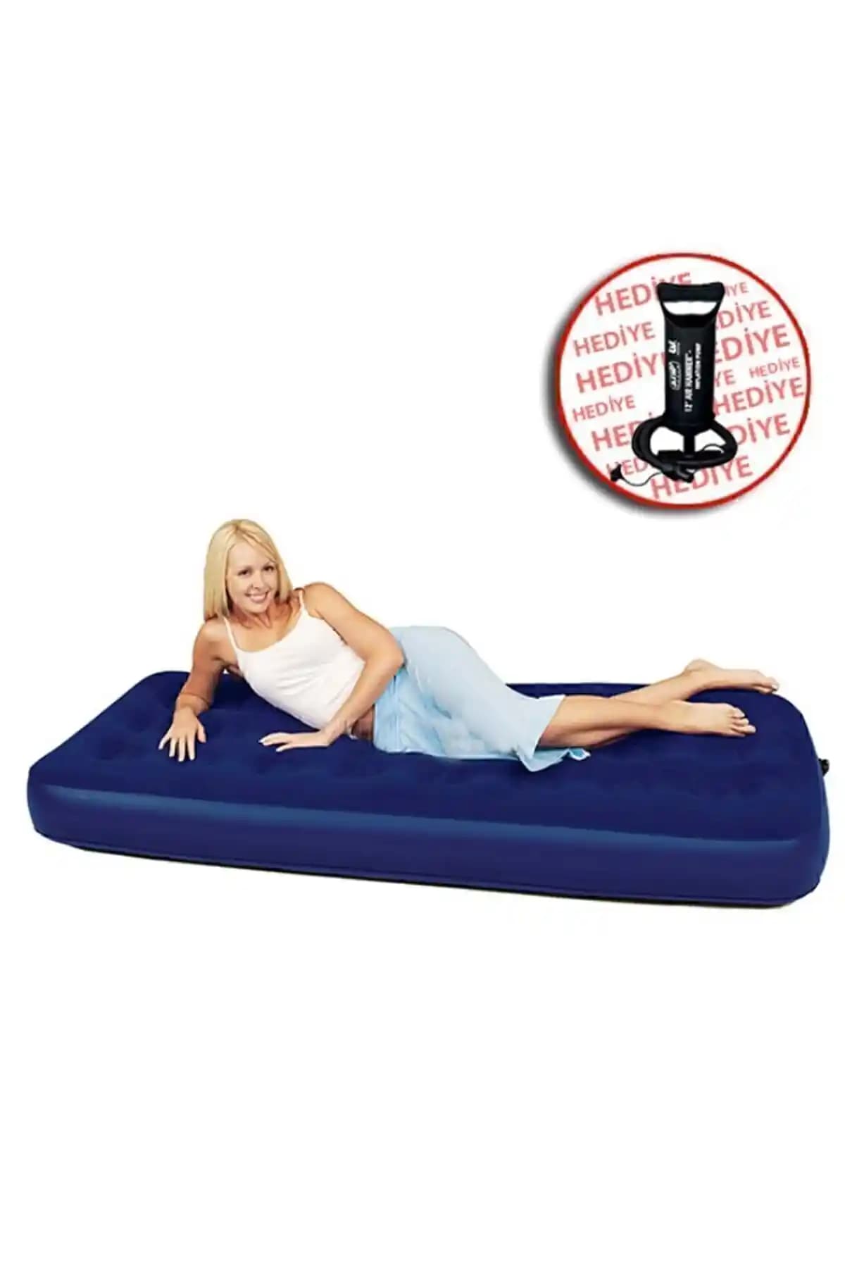 Bestway Pompalı 67000 ve Tek Katlı Şişme Yatak Karşılaştırması