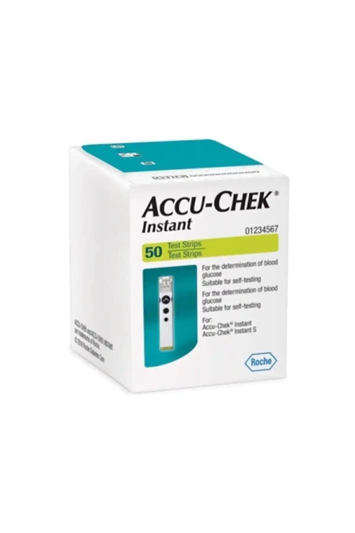 Accu Chek Instant Test Strip 50s ile Hızlı ve Doğru Kan Şekeri Ölçümü Sağlayan Test Şeridi