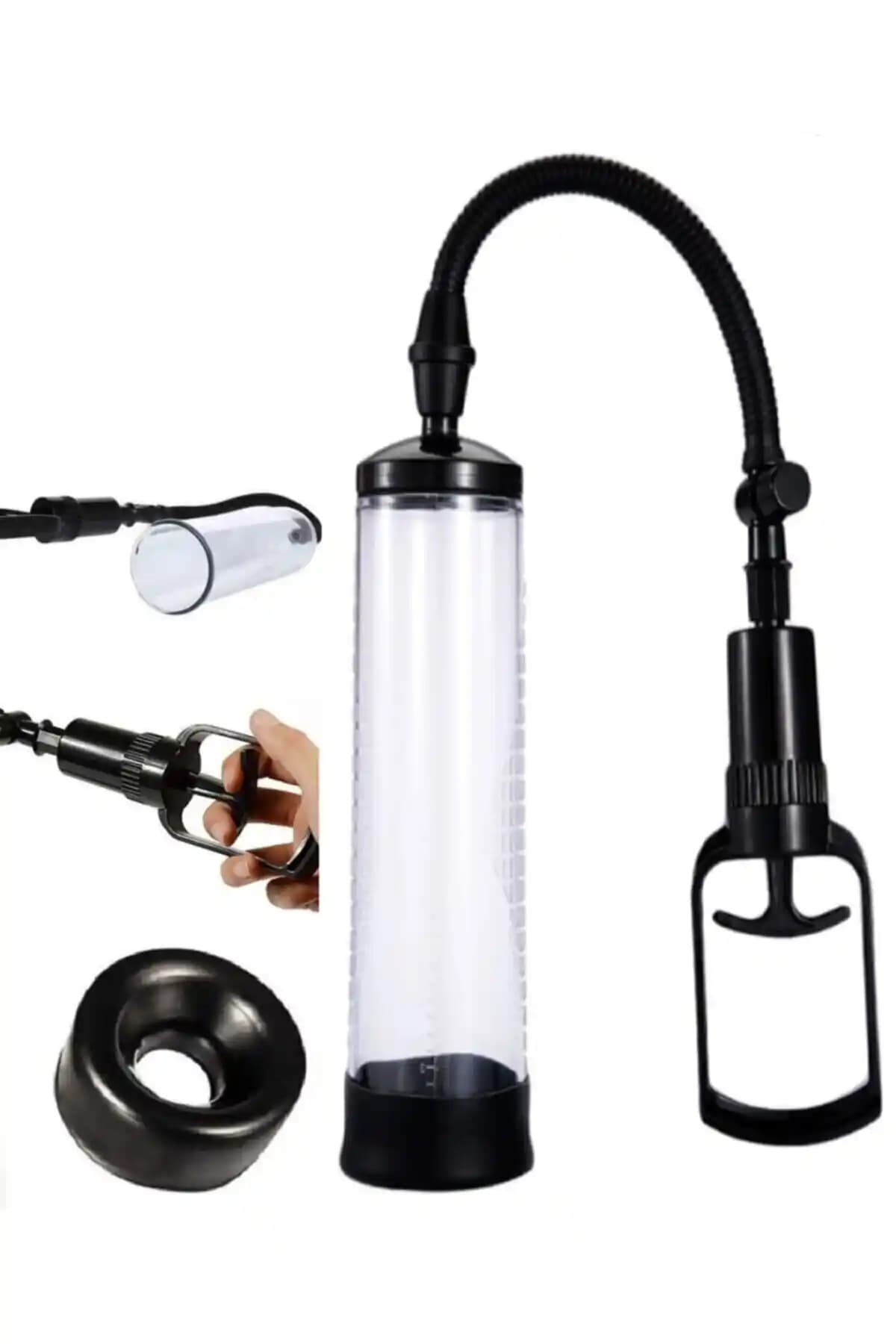 Agorshop Silikon Başlıklı Penis Pompası Vakum: Fonksiyonel ve Güvenli Penis Geliştirme Cihazı