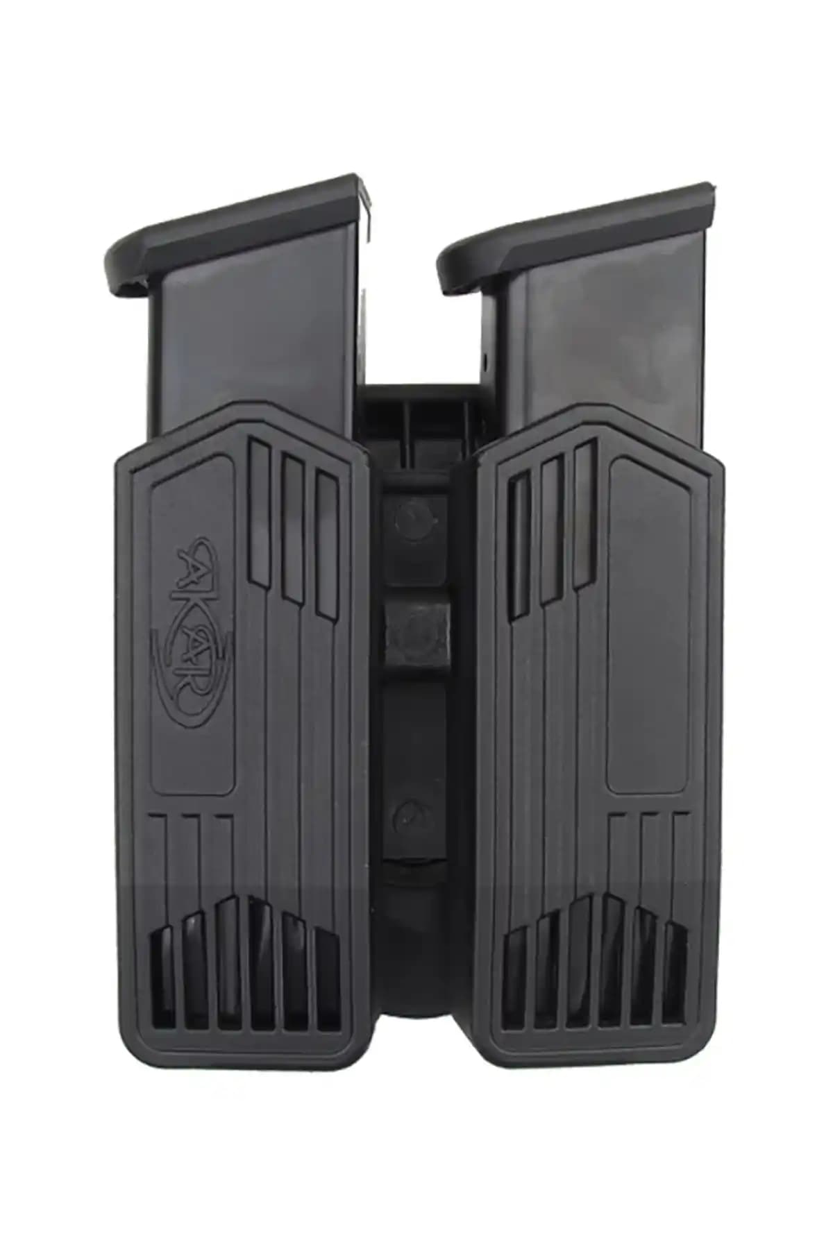Akar Polimer Çift Şarjör Kılıfı: Dayanıklı ve Fonksiyonel 9mm Tabanca Aksesuarı