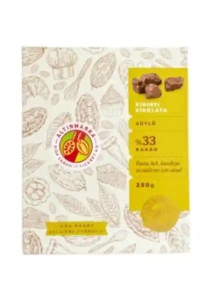 Altınmarka ALT161 Sütlü Kırıntı Çikolata 250 gr: Dengeli Kakao ve Zengin Süt Tadıyla Çok Yönlü Kullanım