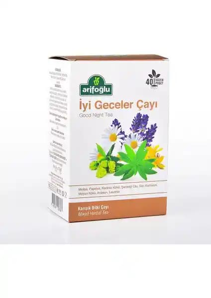 Arifoğlu İyi Geceler Çayı: Doğal Bitkisel Karışımla Uyku Kalitesini Artırır