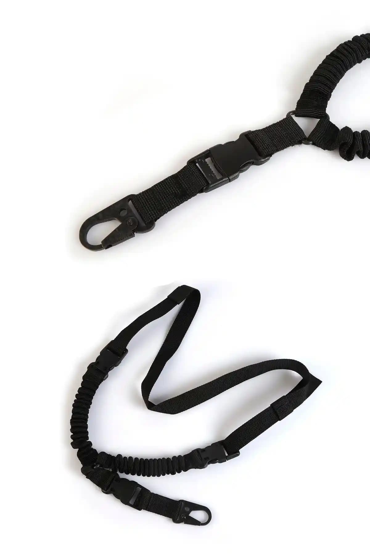 Asker Marketi Siyah Tek Nokta Taktik Askı Kayışı: Dayanıklı ve Çok Yönlü Silah Taşıma Çözümü