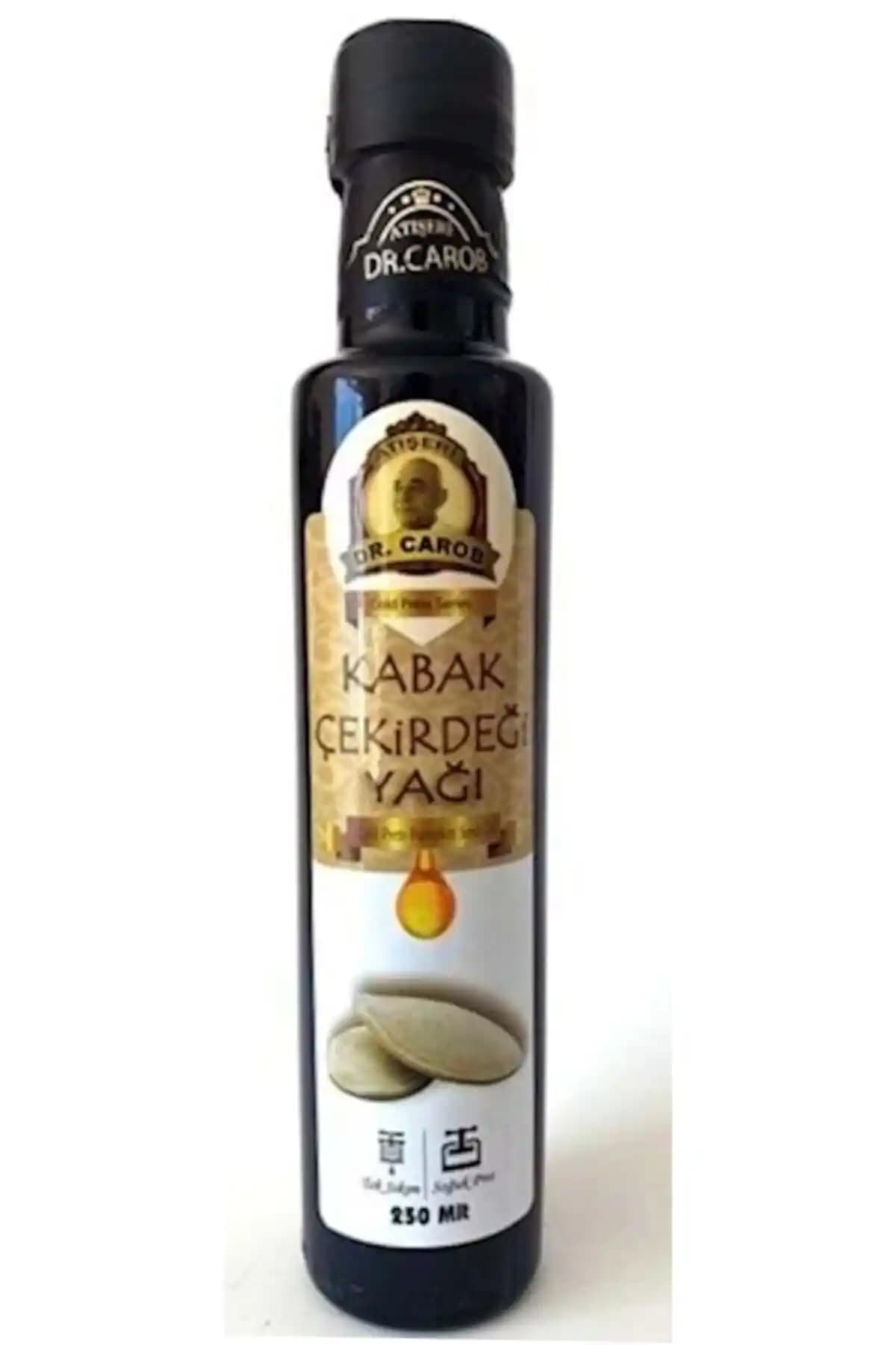 Atışeri Dr. Carob Kabak Çekirdeği Yağı 250 ml: Soğuk Pres Doğal ve Sağlıklı Yağ