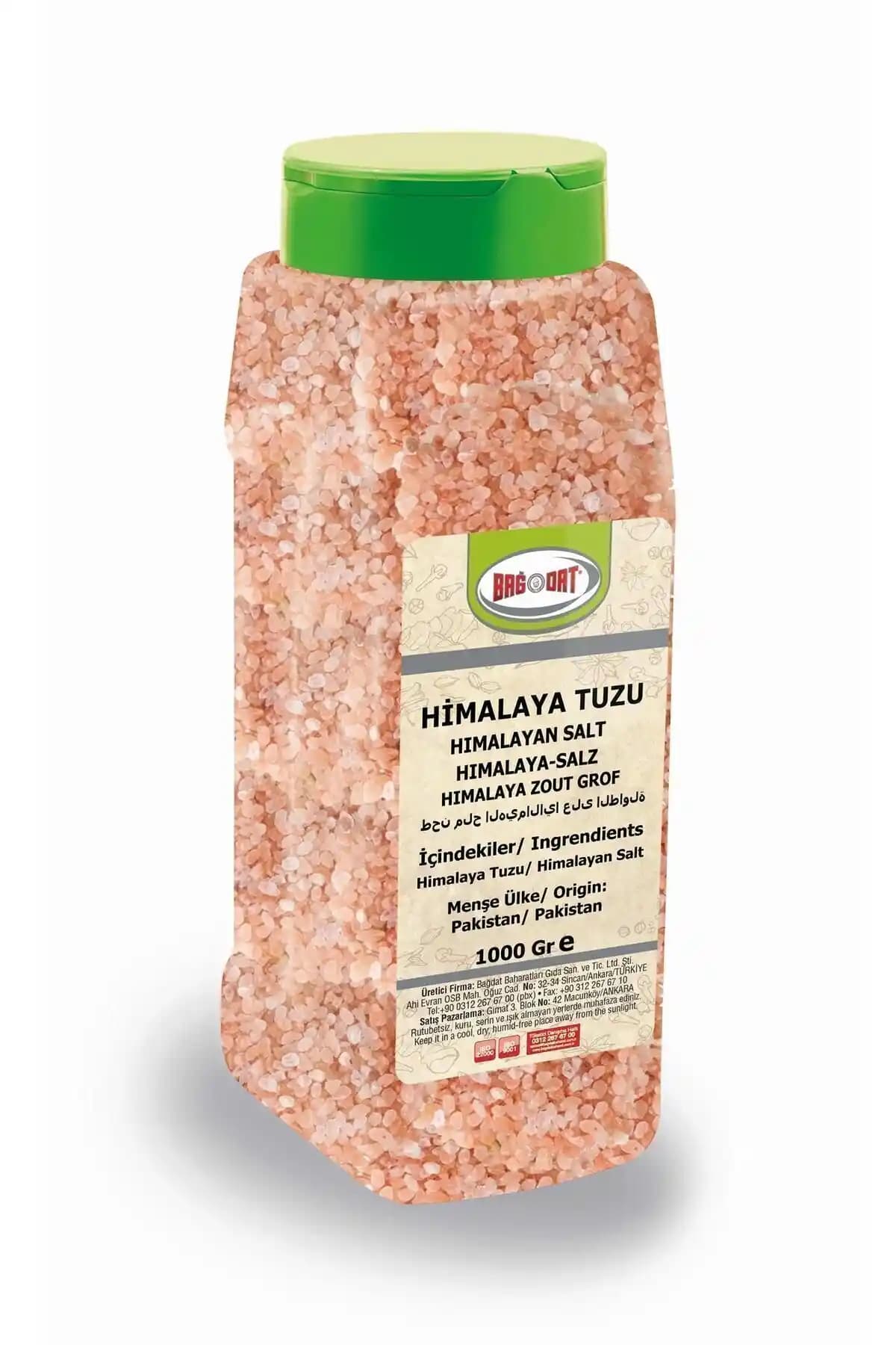 Bağdat Himalaya Tuzu 1000 Gr: Doğal, Katkısız ve Sağlıklı Mineral Kaynağı
