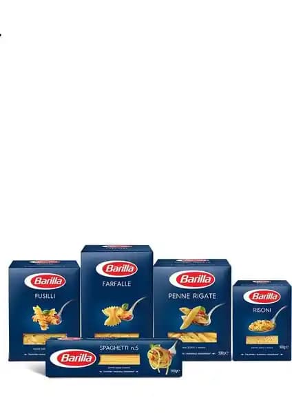 Barilla Makarna Paketi 5x500 gr: Kaliteli Buğday ve Çeşitli Makarna Türleriyle Lezzetli Seçenekler