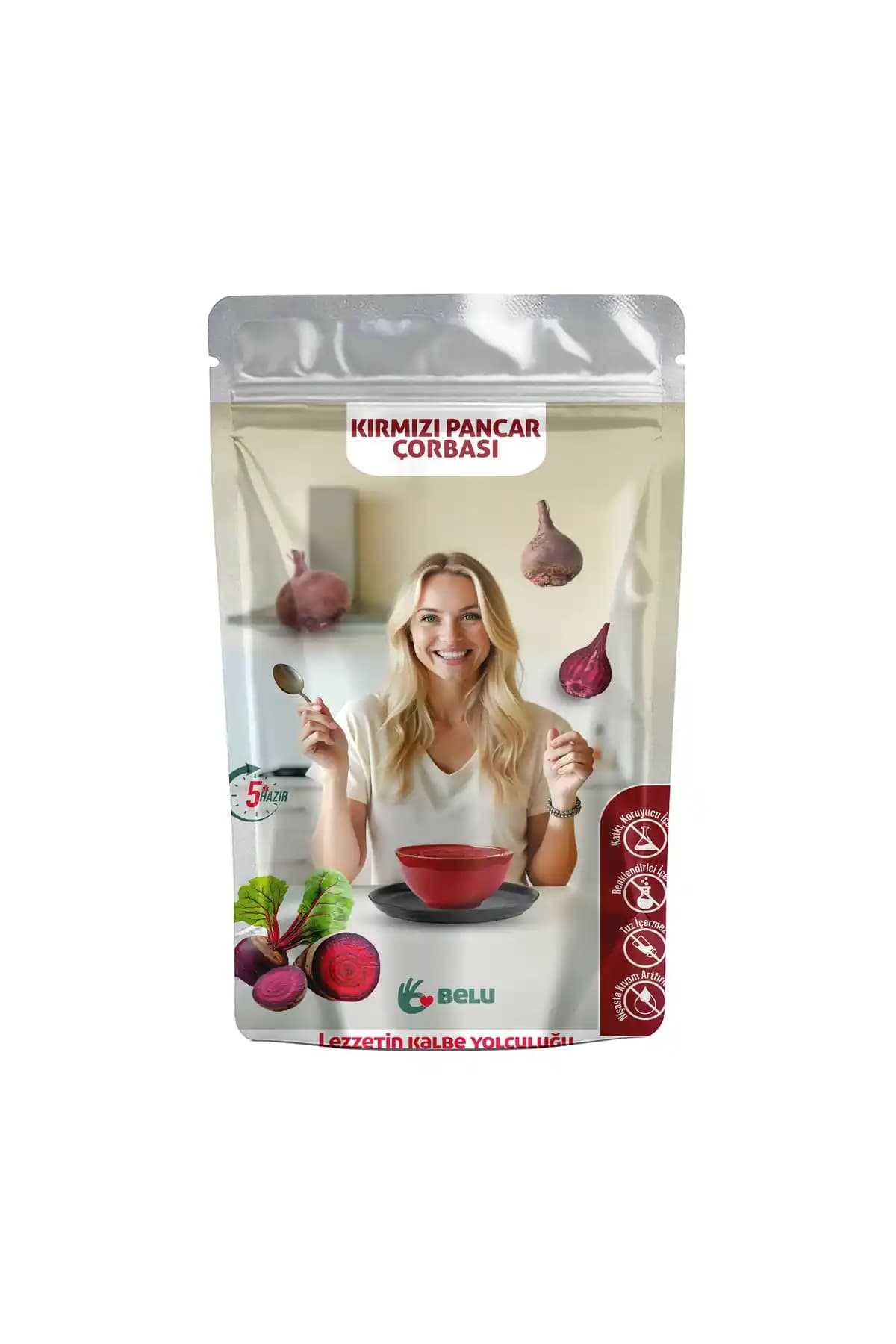 Belu Gıda Atölyesi Kırmızı Pancar Çorbası: Doğal, Katkısız ve Sağlıklı Lezzet Seçeneği