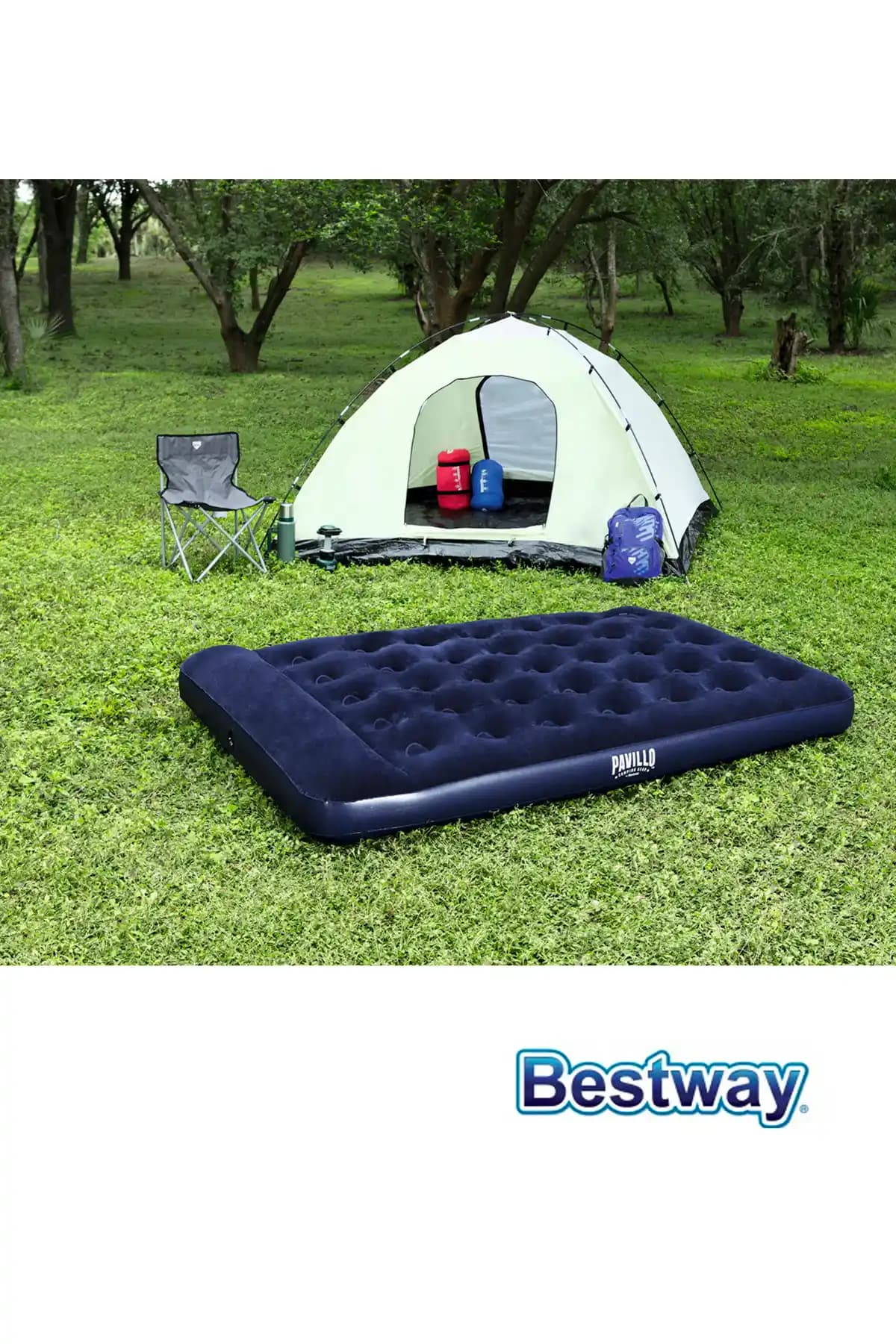 Bestway 67225 Pavillo Çift Kişilik Kendinden Pompalı Şişme Yatak Özellikleri ve Kullanıcı Yorumları