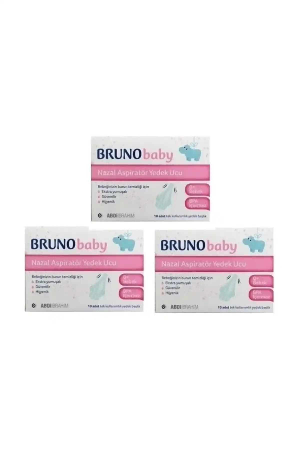 Bruno Baby Nazal Aspiratör Yedek Uçları: Bebeklerin Nazal Temizliği İçin Yumuşak ve Esnek Çözüm