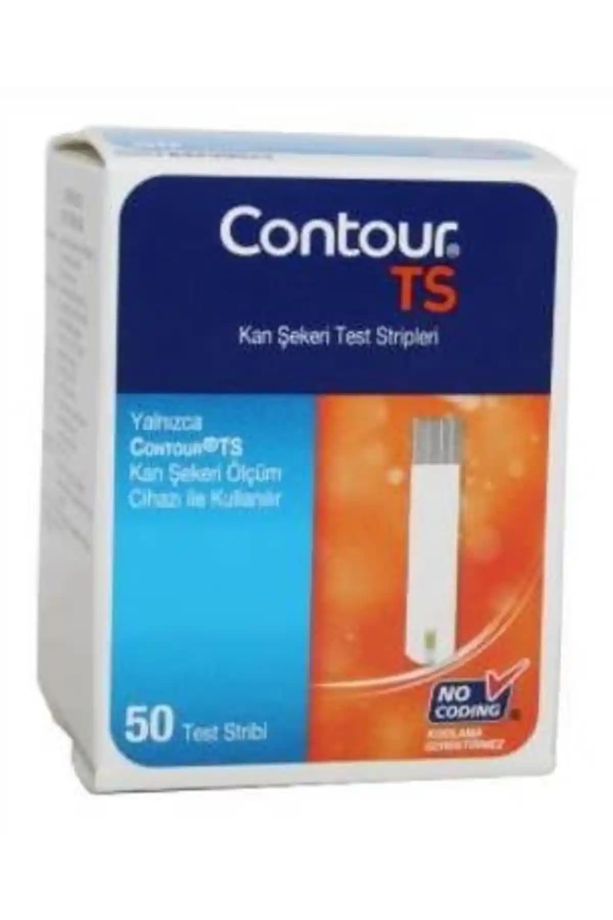 CONTOUR Ts Kan Şekeri Test Stribi 50'li: Doğru ve Hızlı Diyabet Yönetimi İçin Güvenilir Çözüm