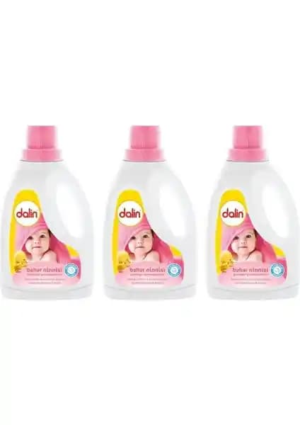 Dalin Sıvı Çamaşır Yumuşatıcısı Bahar Ninnisi 1500 ml x 3 - Hassas Ciltlere Uygun