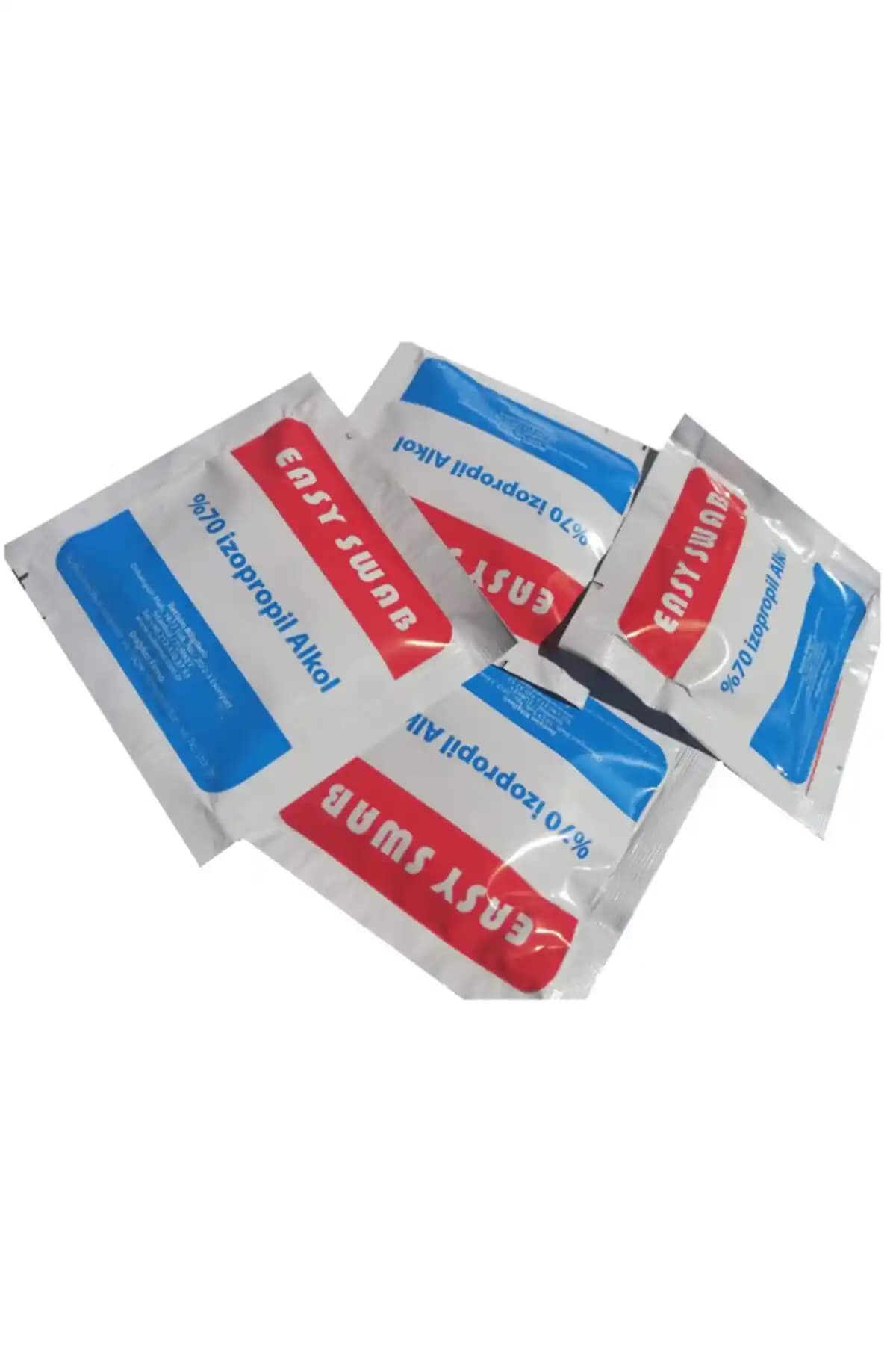 Easy Alkollü Mendil %70 IPA ile Etkili Cilt Temizliği ve Dezenfeksiyon 100 Adet