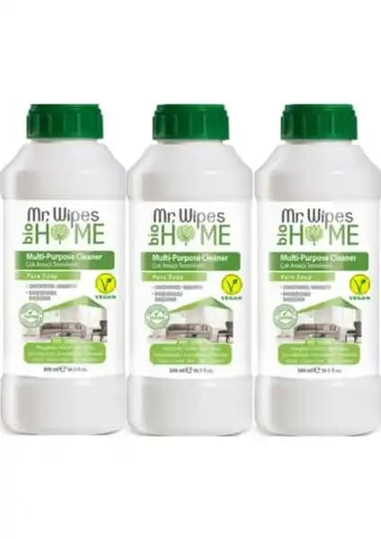 Farmasi Mr. Wipes Çok Amaçlı Temizleyici 500 ml x 3 - Etkili ve Ferah Temizlik