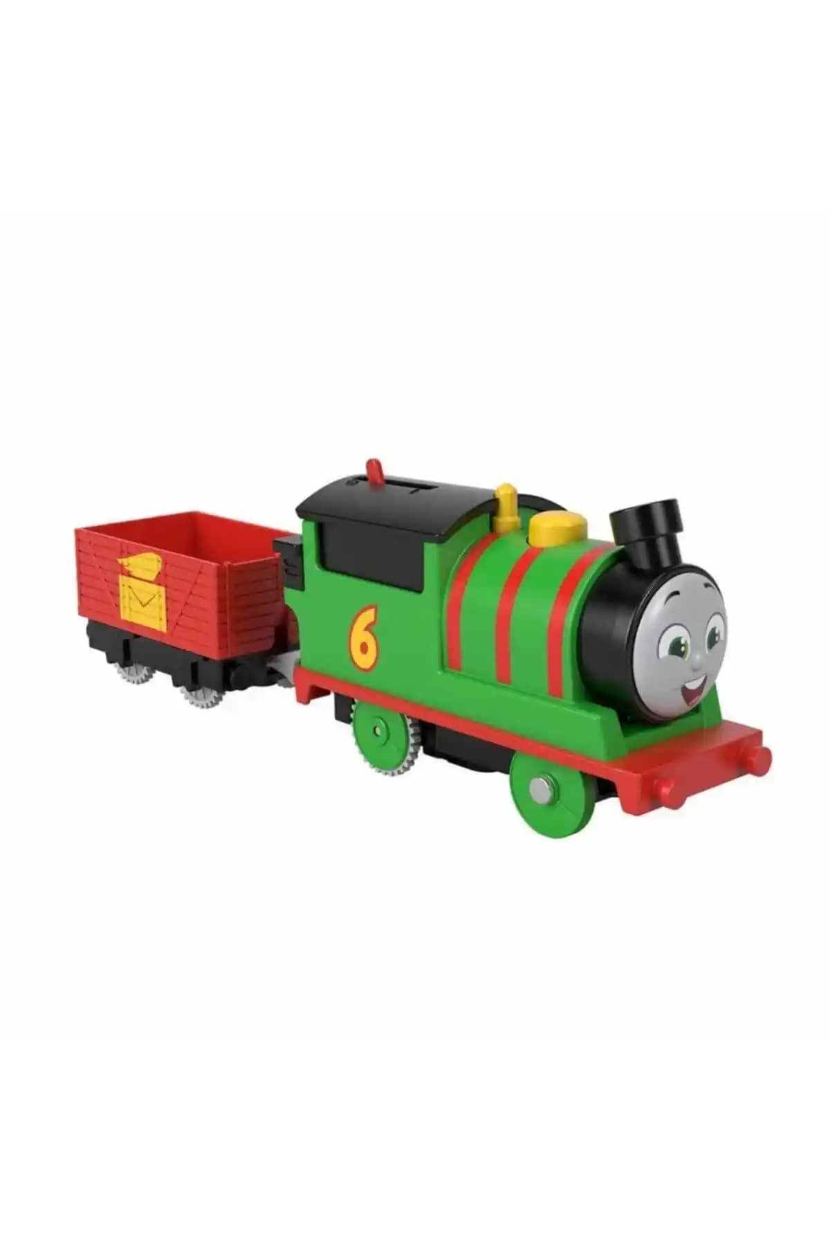Fisher Price Thomas Motorlu Büyük Tekli Trenler - Percy, Dayanıklı ve Eğlenceli Oyuncak