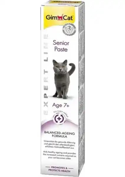 Gimcat Expert Line Senior Yaşlı Kedi Pastası: Yaşlı Kediler İçin Kapsamlı Sağlık Desteği