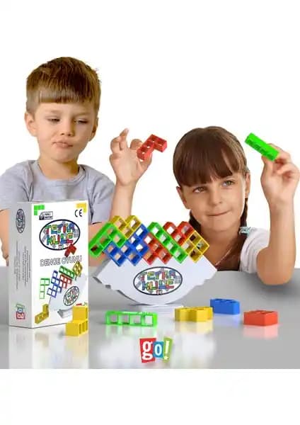 Go Toys Tetra Kule Denge Oyuncağı: Çocuklar İçin Eğitici ve Eğlenceli Bir Seçenek
