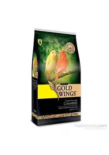 Gold Wings Premium Kanarya Yemi 1 Kg: Kanaryalar İçin Dengeli ve Sağlıklı Beslenme