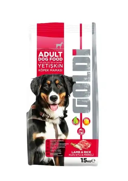 Goldi Kuzu Etli Pirinçli Yetişkin Köpek Maması 15 kg: Dengeli Beslenme ve Sağlık
