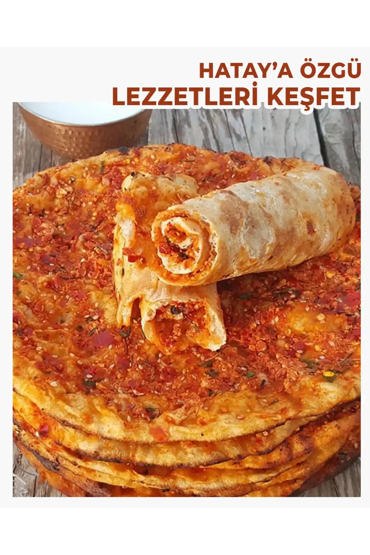 Hayriye Ana Yöresel Ürünler Az Acılı Katıklı Ekmek - Hatay'ın Özgün Lezzeti