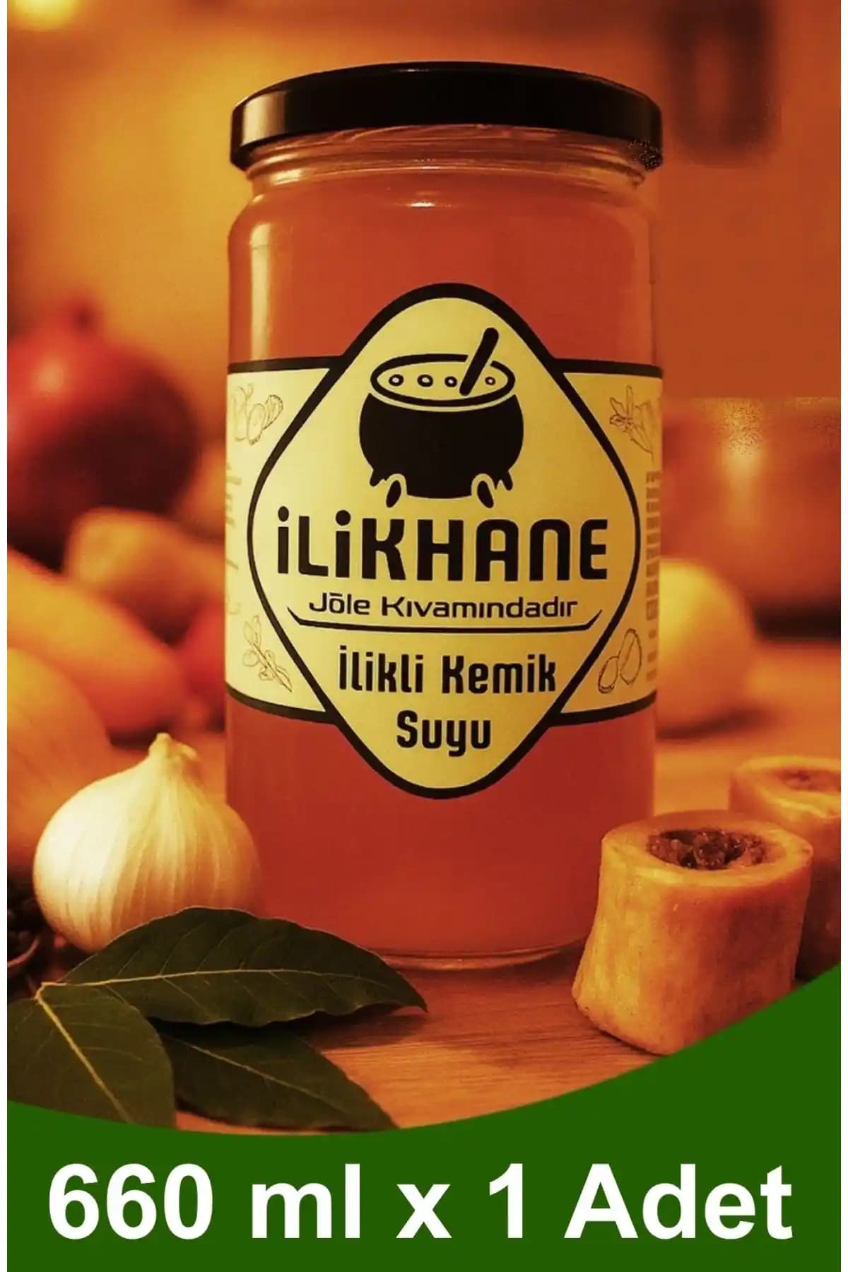 İLİKHANE Dana İlikli Kemik Suyu 660 ml: Doğal Lezzet ve Sağlık Desteği