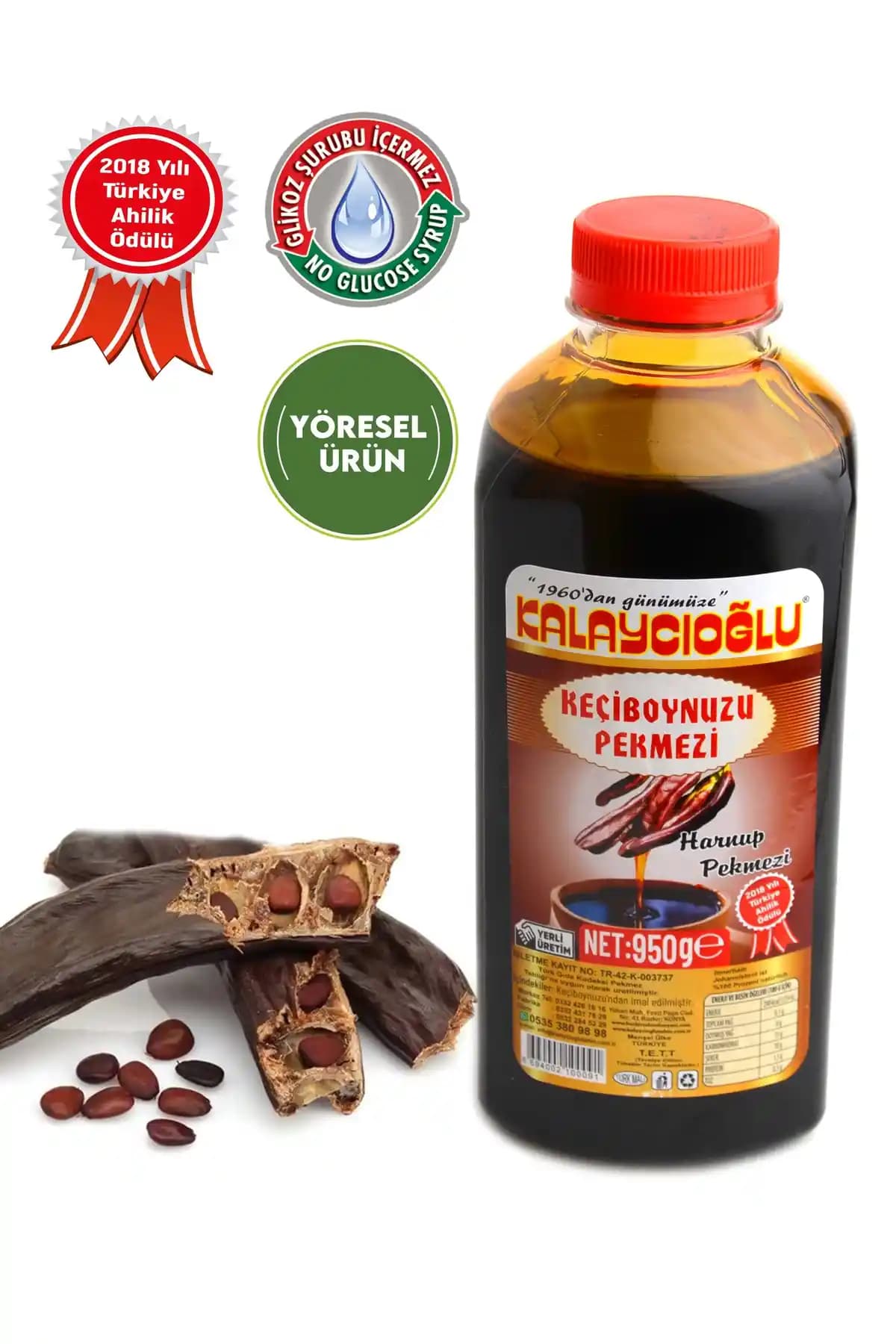 Kalaycıoğlu Harnup Keçiboynuzu Pekmezi 950 Gr: Doğal ve Besleyici Enerji Kaynağı