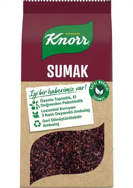 Knorr Sumak 70 gr: Doğal ve Çok Yönlü Baharatla Yemeklerinizi Zenginleştirin