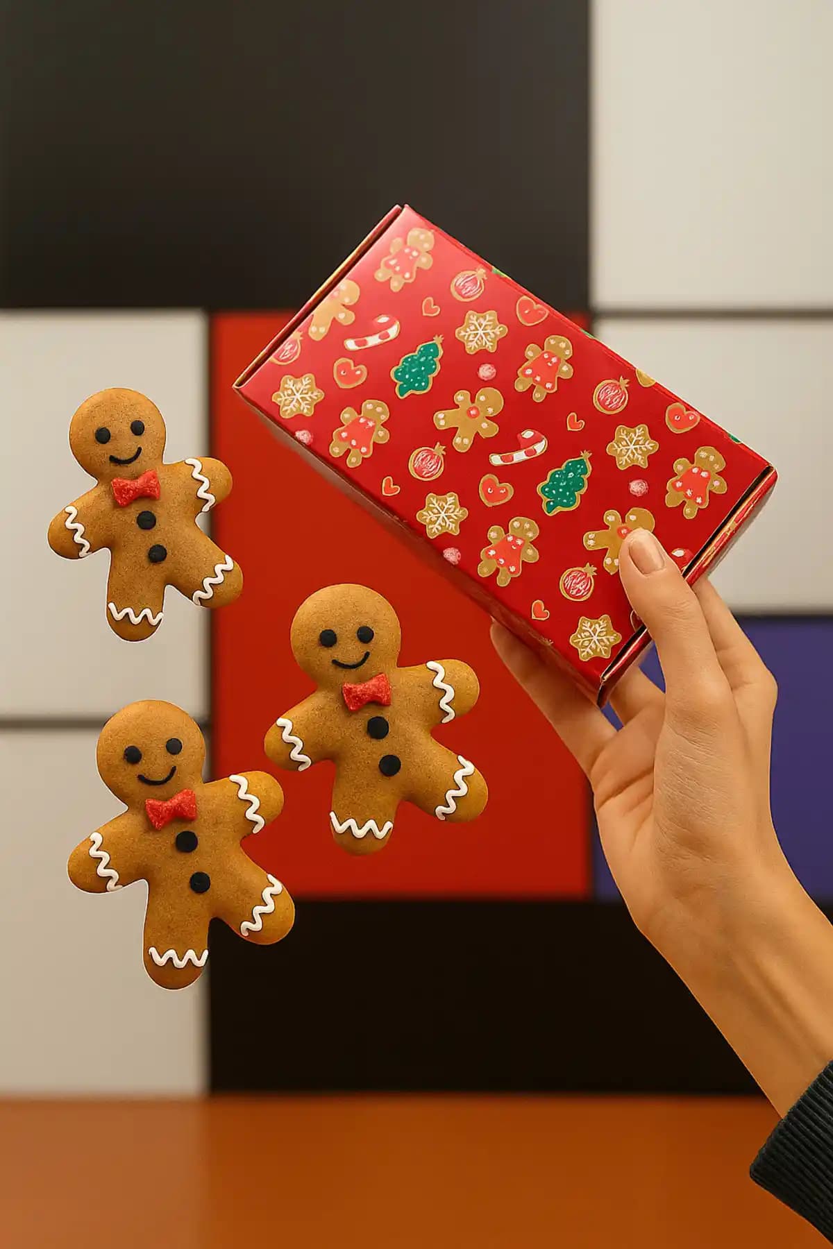 Kurabiye'S Zencefilli Tarçınlı Kurabiye Adam 10 Adet - Lezzet ve Şıklık Uyumu