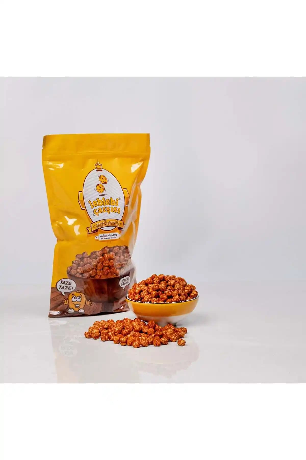 Leblebi Çarşısı Acılı Leblebi 400g - Baharatlı ve Sağlıklı Atıştırmalık Seçeneği