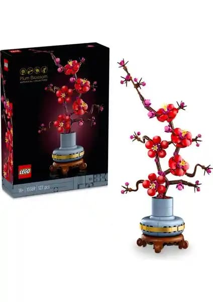 LEGO Botanicals Erik Çiçeği 10369: Yetişkinler İçin Detaylı Dekoratif Yapım Seti