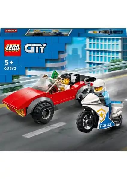 LEGO City 60392 Polis Motorsikleti ve Araba Takibi Seti İncelemesi ve Özellikleri
