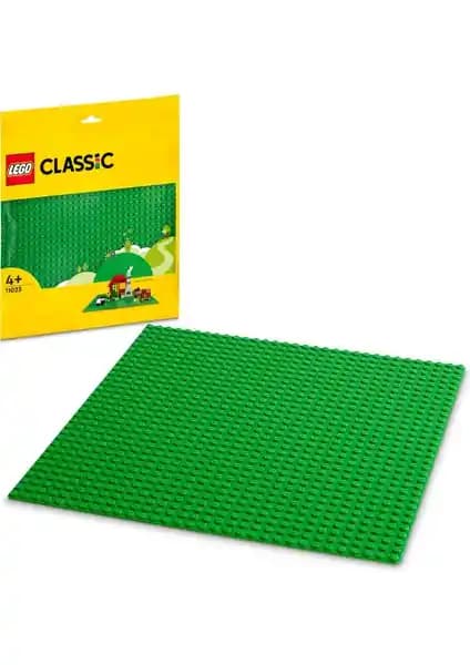 LEGO Classic Yeşil Plaka 11023: Çocuklar İçin Yaratıcı ve Dayanıklı Oyun Temeli