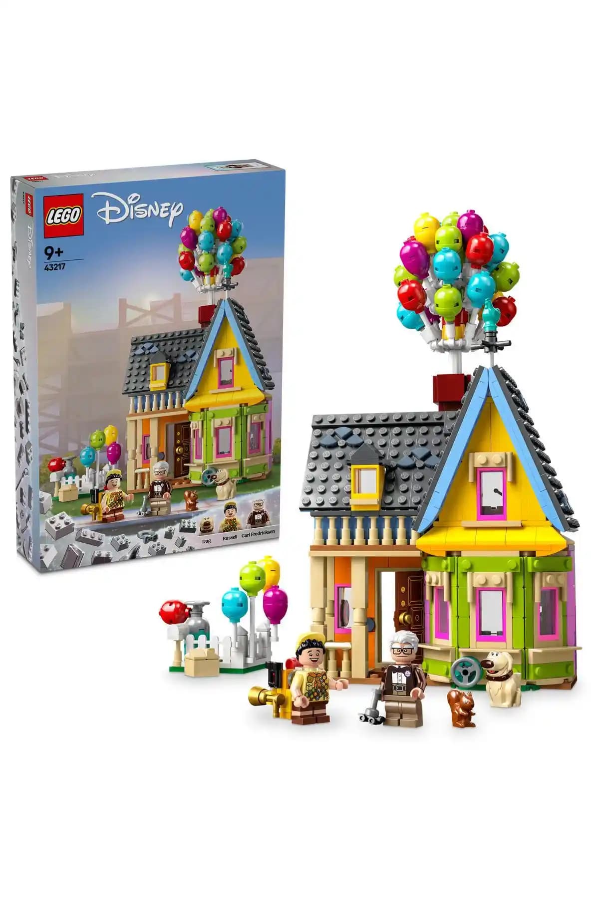 LEGO® Disney “Yukarı Bak” Evi 43217 - 9+ Yaş Yaratıcı ve Detaylı Oyuncak Seti