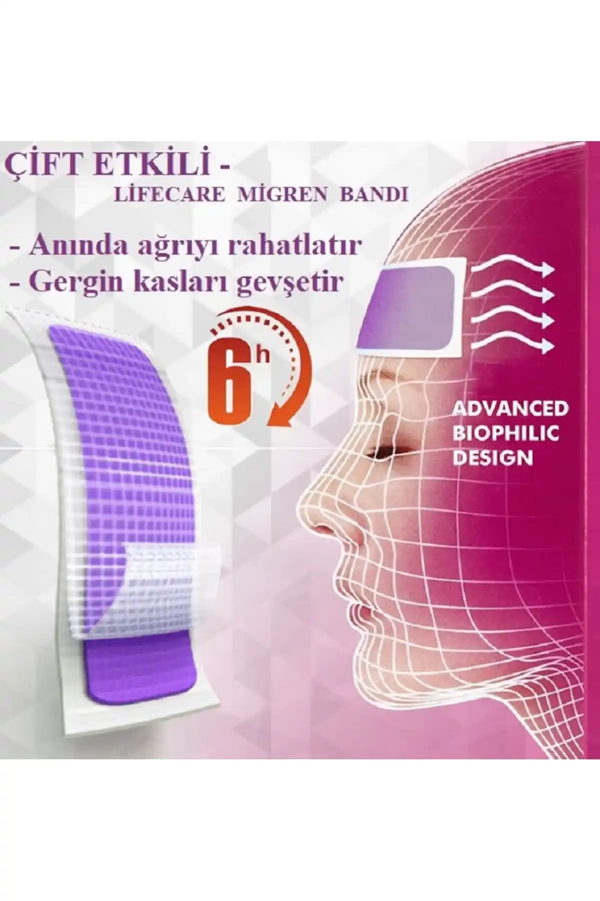 Life Care Migren Bandı ile Doğal ve Uzun Süreli Baş Ağrısı Rahatlaması