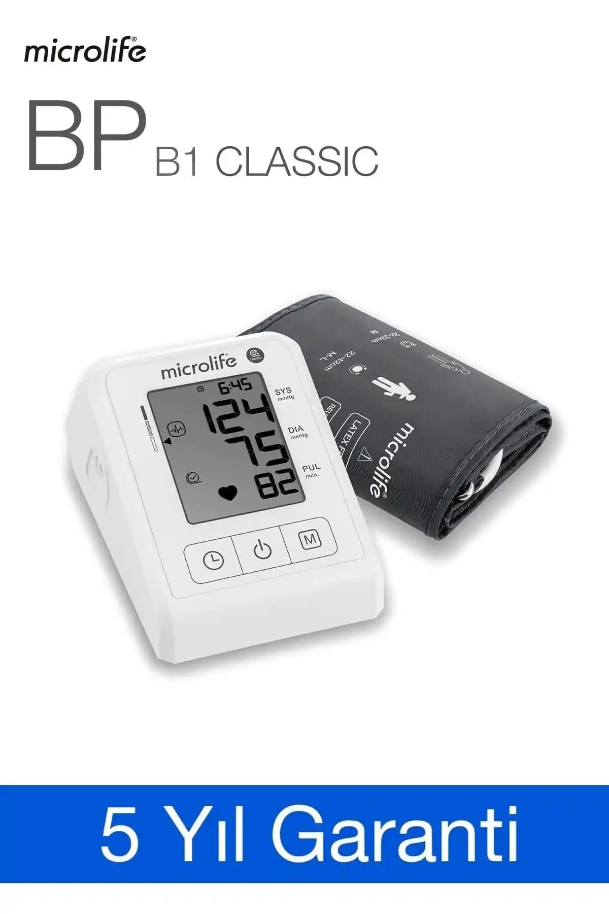 Microlife BP B1 Classic Tam Otomatik Koldan Tansiyon Ölçer ile Hassas Sağlık Takibi