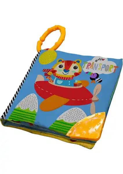 Molie İlk Taşıtlarım Dişlikli Kitabım: 0-3 Yaş Bebekler İçin Eğitici ve Eğlenceli Kitap