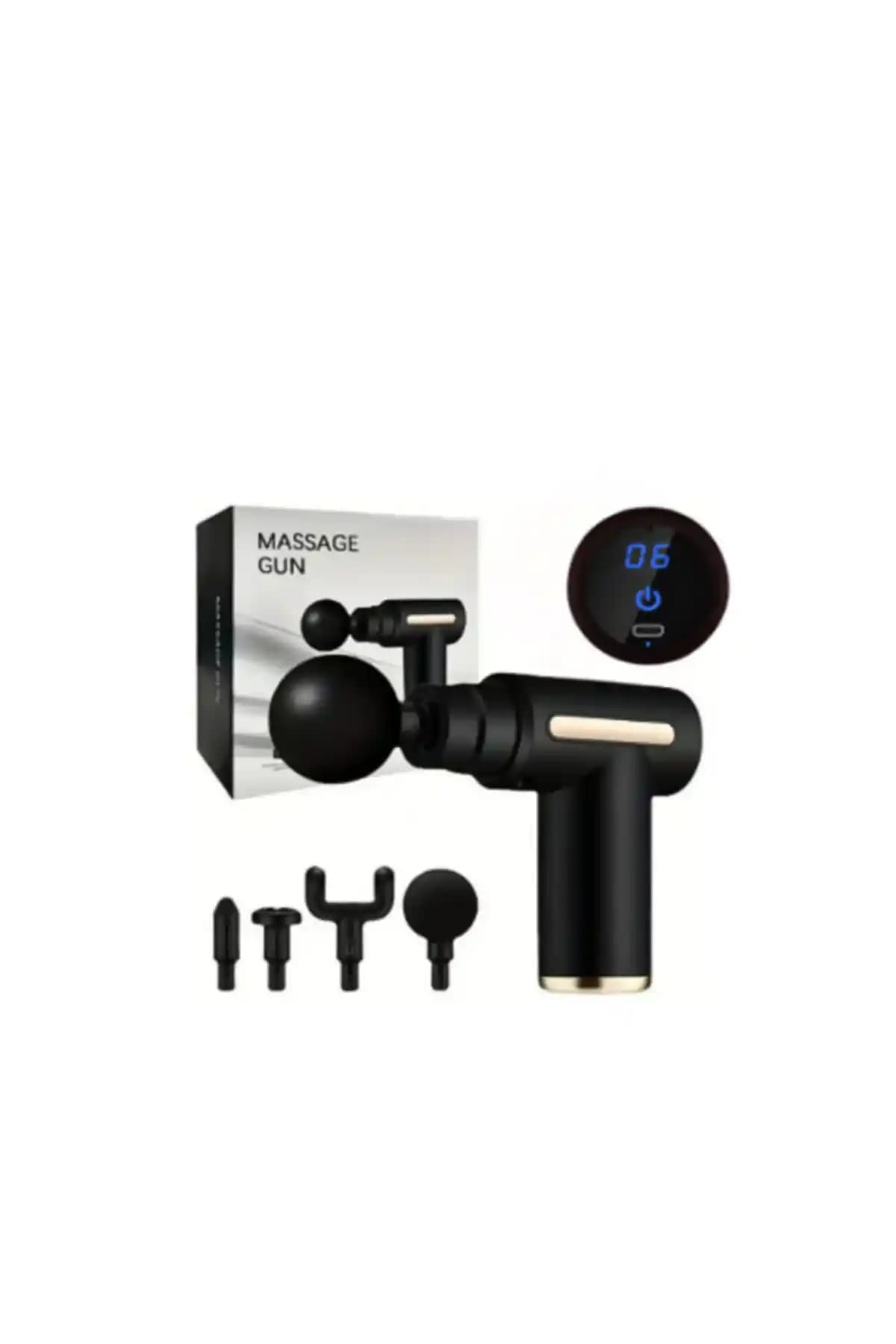 Moxti Yeni Nesil Şarjlı Masaj Tabancası: Sporcular İçin Etkili Kas Rahatlatma Cihazı