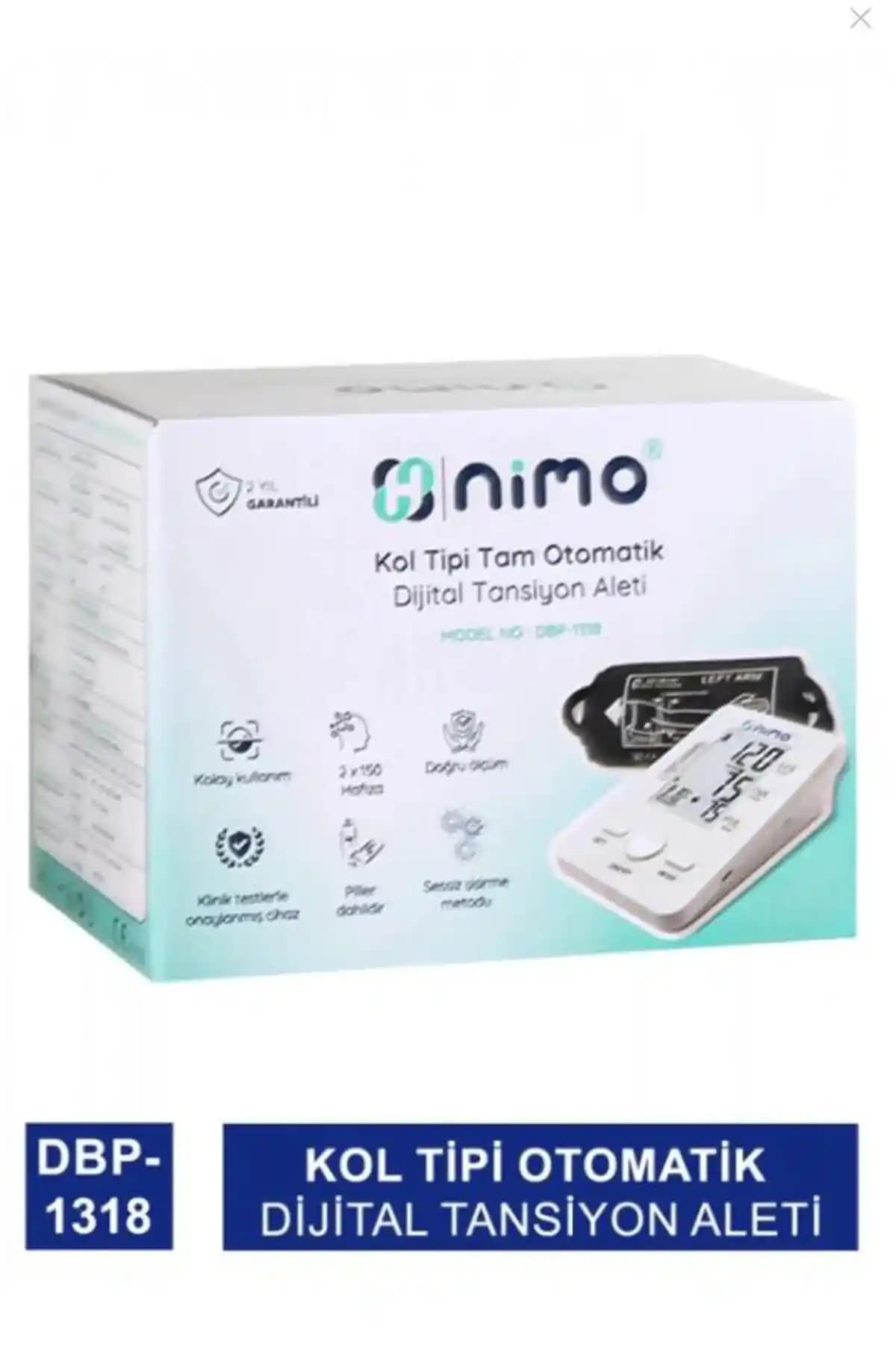 Nimo Kol Tipi Otomatik Dijital Tansiyon Aleti: Kullanıcı Dostu ve Güvenilir Ölçüm Cihazı
