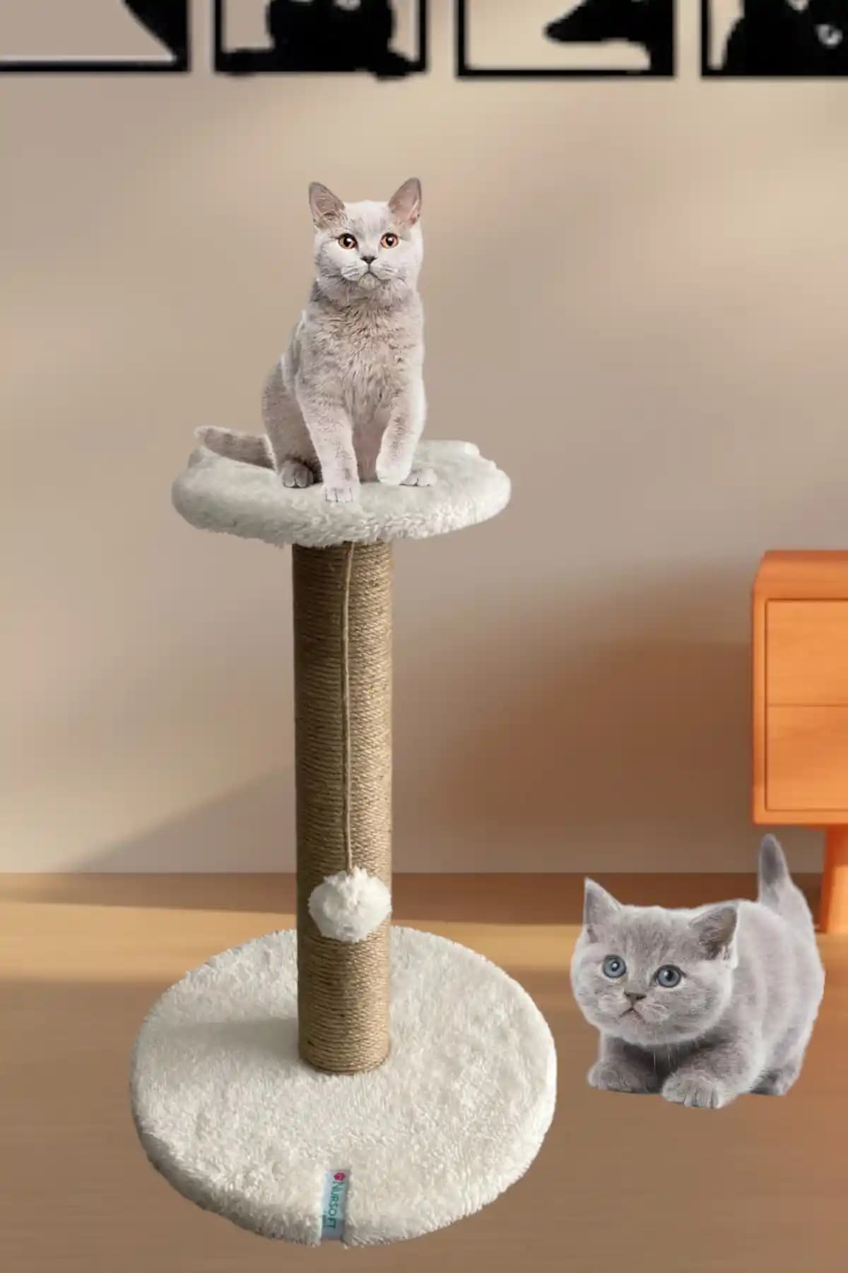 Nursoft Stepli Kedi Tırmalama Tahtası: Sağlıklı ve Eğlenceli Tırnak Bakımı Ürünü