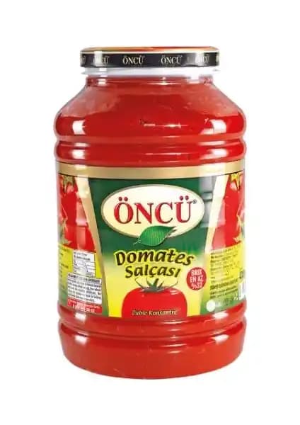 Öncü Domates Salçası Cam Pet Kavanoz 4300 gr: Doğal Lezzet ve Yoğun Kıvam