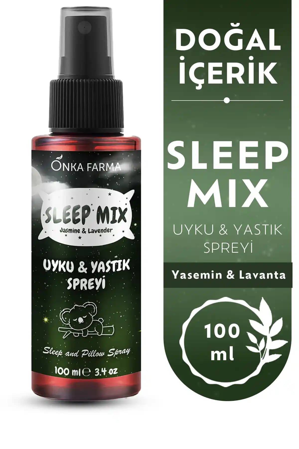 OnkaFarma SleepMix Uyku Yastık Spreyi ile Doğal ve Etkili Uyku Kalitesi Artışı