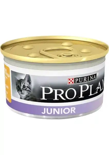 Pro Plan Junior Tavuklu Yavru Kedi Konservesi 85 gr - Dengeli ve Lezzetli Beslenme