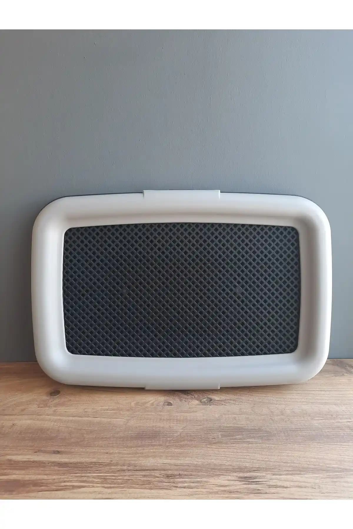 RETRO ART Akıllı Köpek Tuvaleti Elekli 39,5x59,2x48 cm Bej Kahve - Hijyenik ve Fonksiyonel